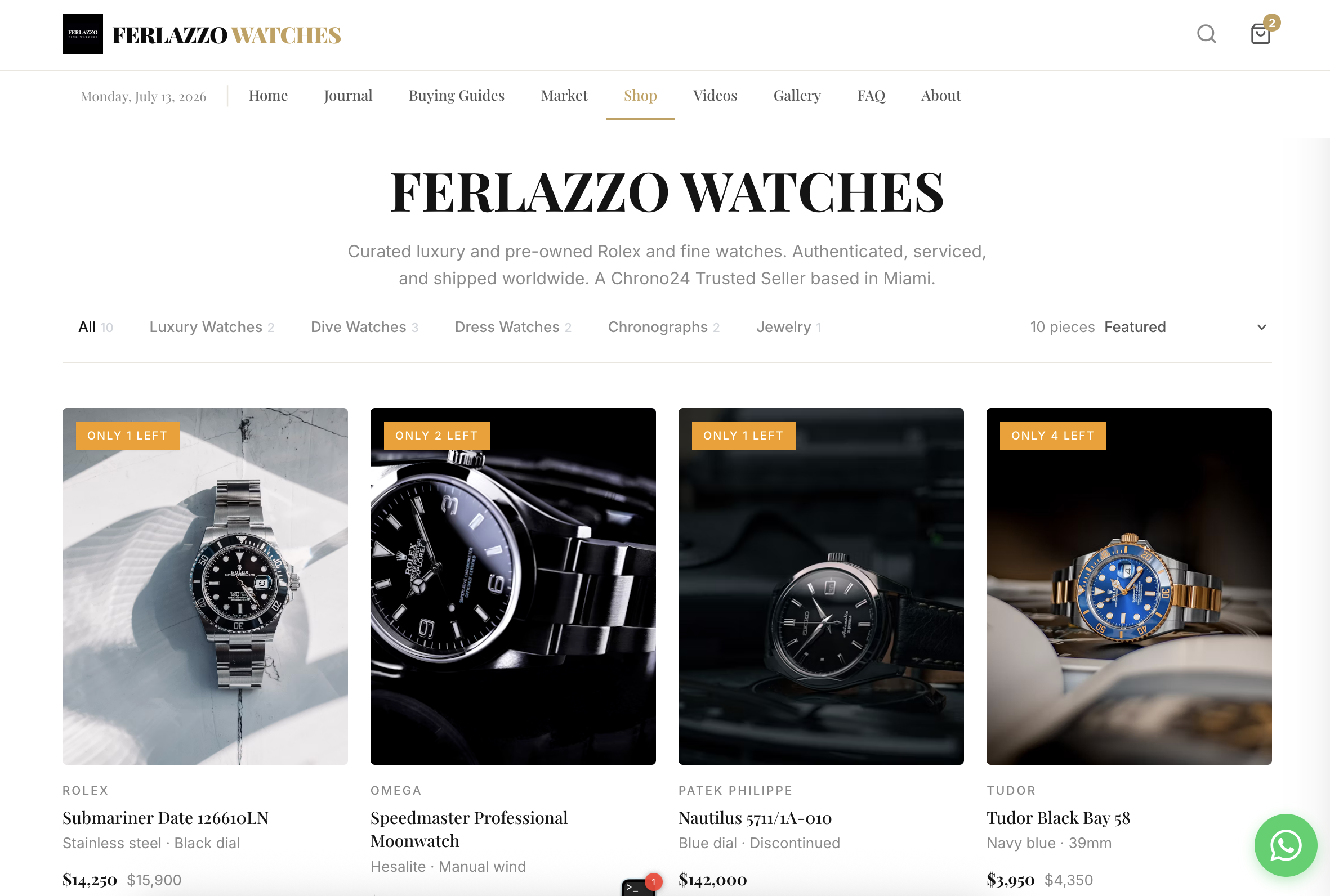 Ferlazzo Watches — vista 1