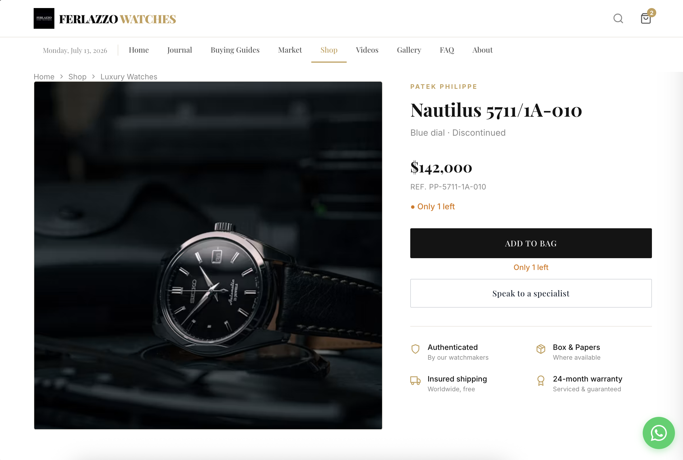 Ferlazzo Watches — vista 2